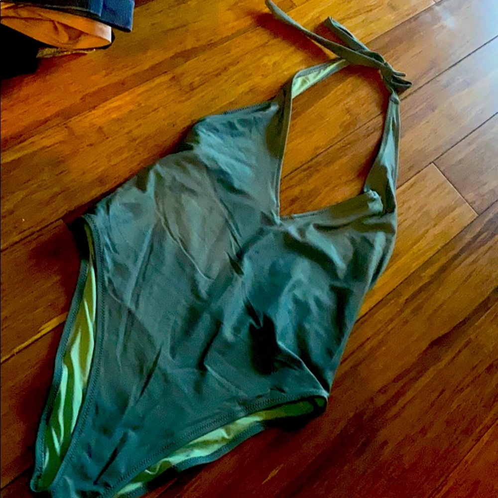 Aerie one piece halter swimsuit